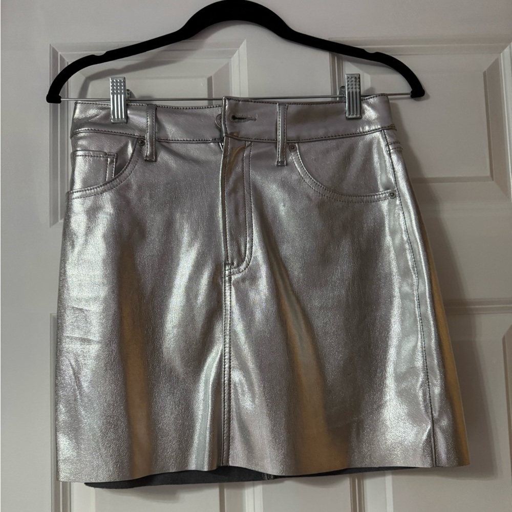 EXPRESS METALLIC SKIRT